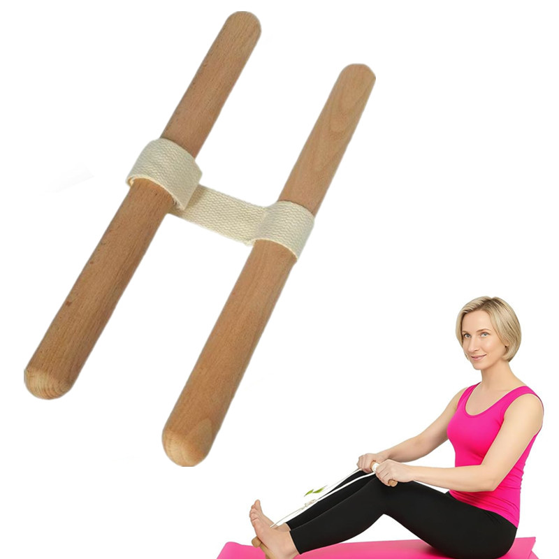 Yoga In Fitness - อุปกรณ์ยืดกล้ามเนื้อหลังขาแบบปรับได้ สายยืดหยุ่นสำหรับบรรเทาอาการปวด โยคะ การยืดกล้ามเนื้อทั่วร่างกาย อุปกรณ์ออกกำลังกาย
