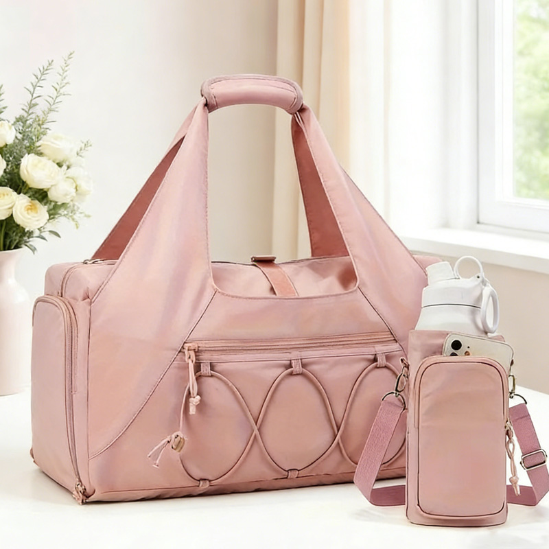 Yoga Fitness Tote - กระเป๋าใส่เสื่อโยคะ กระเป๋าฟิตเนสสำหรับผู้หญิงผู้ชาย กระเป๋าสะพายสำหรับออกกำลังกาย กระเป๋าเดินทาง กระเป๋ากีฬา กระเป๋าใส่ของเปียกและแห้ง
