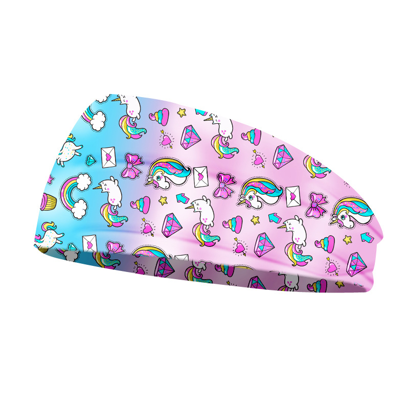 Creative Unicorn พิมพ์ Unisex  - Yoga Fitness Band บทวิจารณ์และราคา
