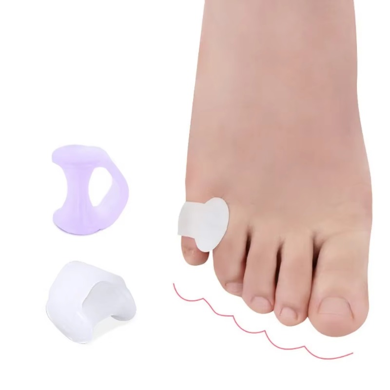 ที่แยกนิ้วเท้าซิลิโคน 2 ชิ้น อ - Yoga Toe Separator บทวิจารณ์และราคา