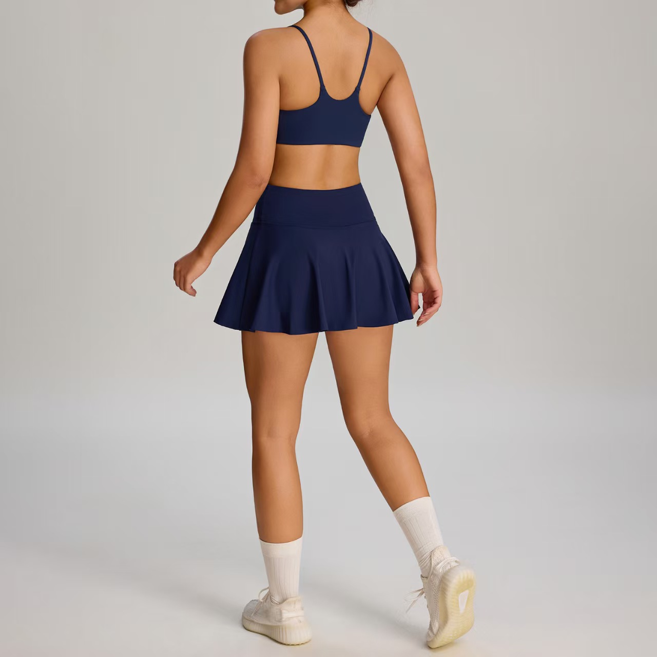 ชุดกีฬาเทนนิสกลางแจ้งแบบใหม่ ช - Yoga Fitness Dress บทวิจารณ์และราคา