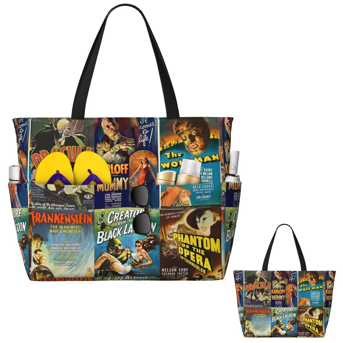 ยูนิเวอร์แซลมอนสเตอร์ส บีช โทท - Yoga Fitness Tote บทวิจารณ์และราคา