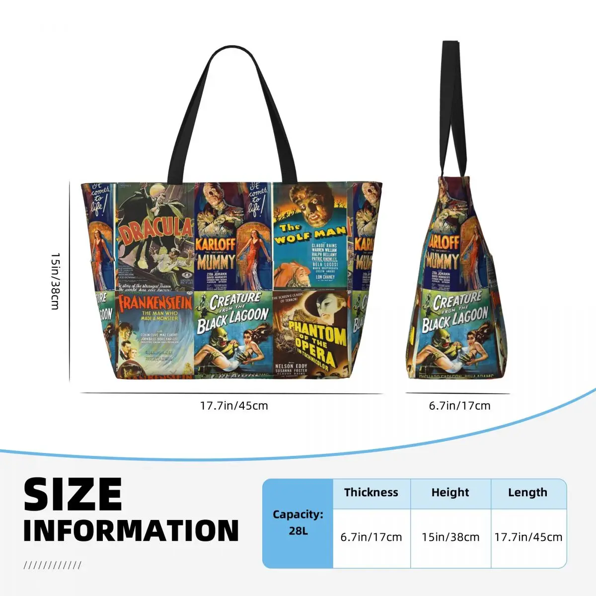 ยูนิเวอร์แซลมอนสเตอร์ส บีช โทท - Yoga Fitness Tote บทวิจารณ์และราคา