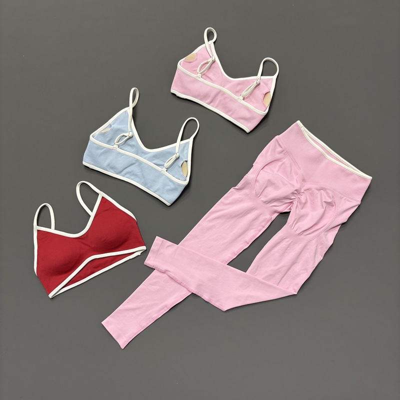 ชุดกีฬา 2 ชิ้น บราไร้ตะเข็บแบบ - Yoga Fitness Kleidung บทวิจารณ์และราคา
