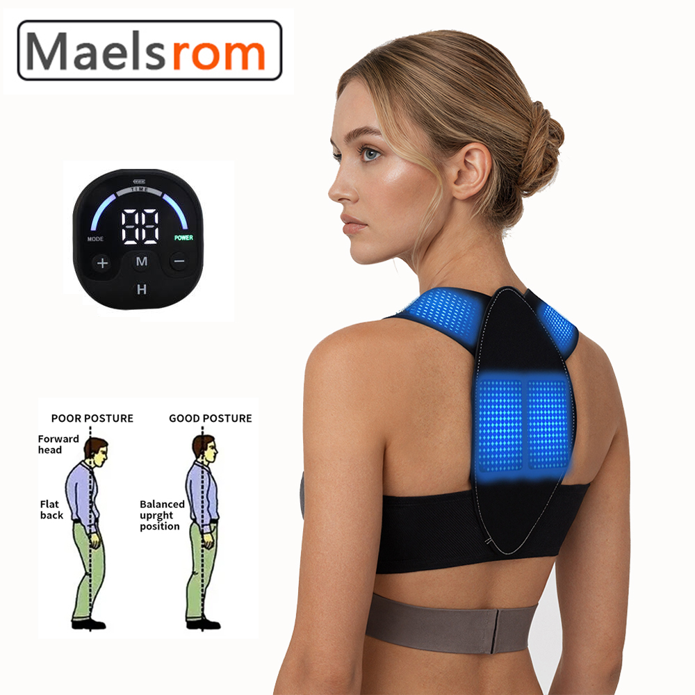 เข็มขัดพยุงหลัง EMS สำหรับผู้ช - Posture Corrector Back บทวิจารณ์และราคา
