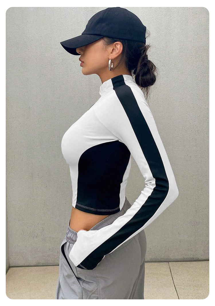 เสื้อโยคะคอตั้ง แจ็คเก็ตสำหรับ - Yoga In Fitness บทวิจารณ์และราคา