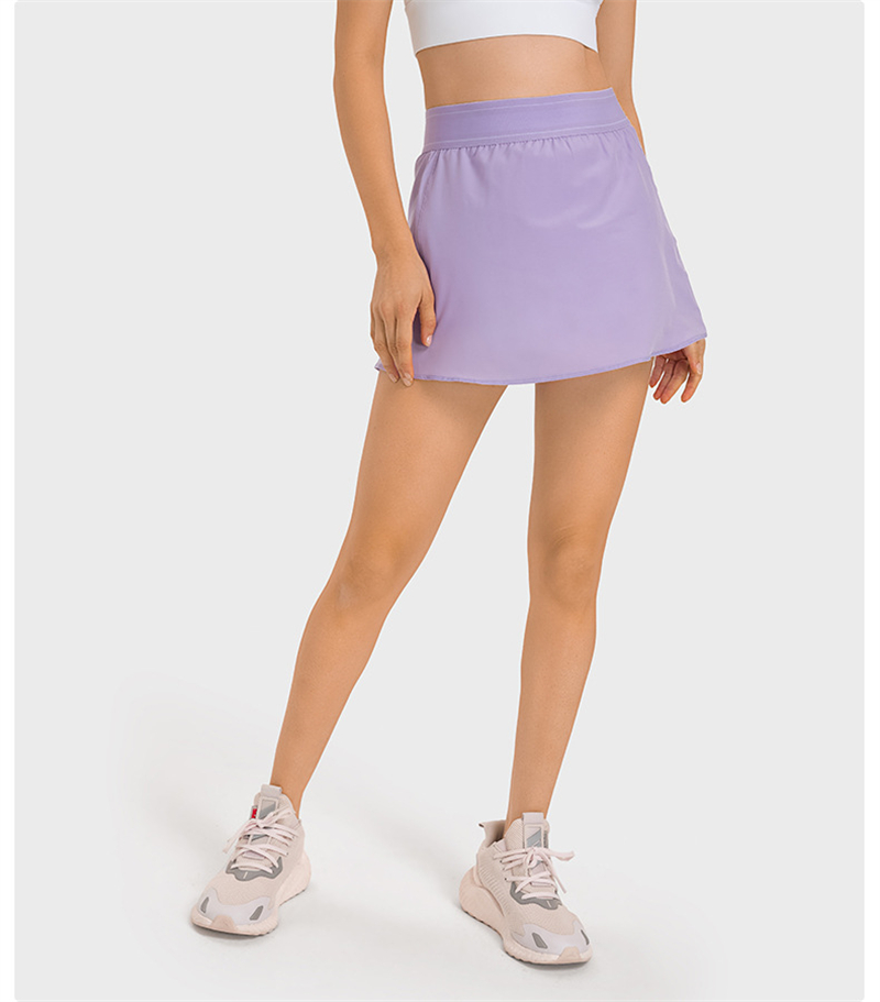 ผู้หญิง2 In 1กระโปรงเทนนิส Qui - Yoga Fitness Dress บทวิจารณ์และราคา