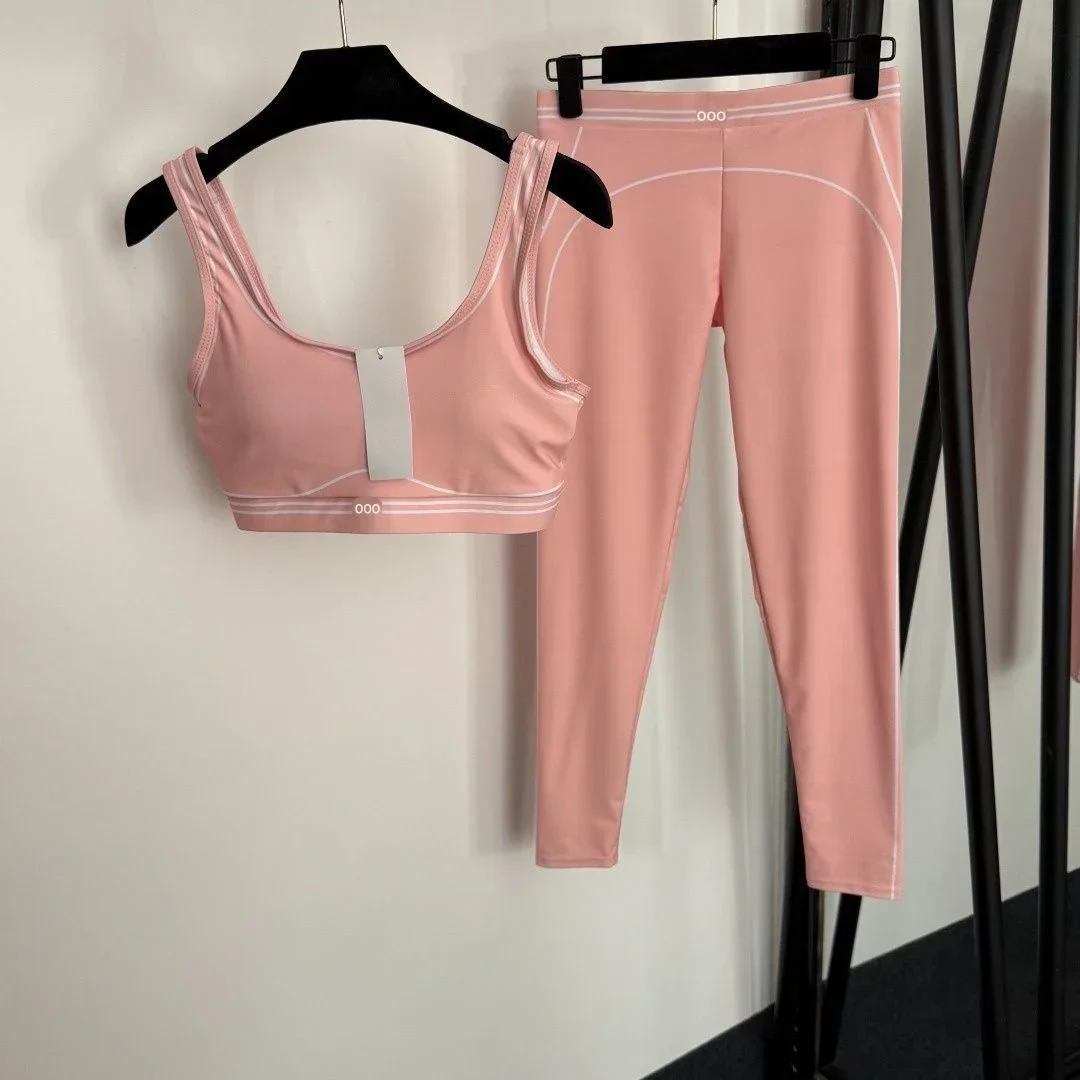 ชุดออกกำลังกายสองชิ้น เสื้อกล้ - Yoga Fitness Set บทวิจารณ์และราคา