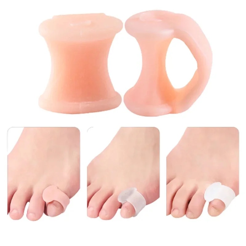 1-4 คู่ ตัวแยกนิ้วเท้าซิลิโคน  - Yoga Toe Separator บทวิจารณ์และราคา