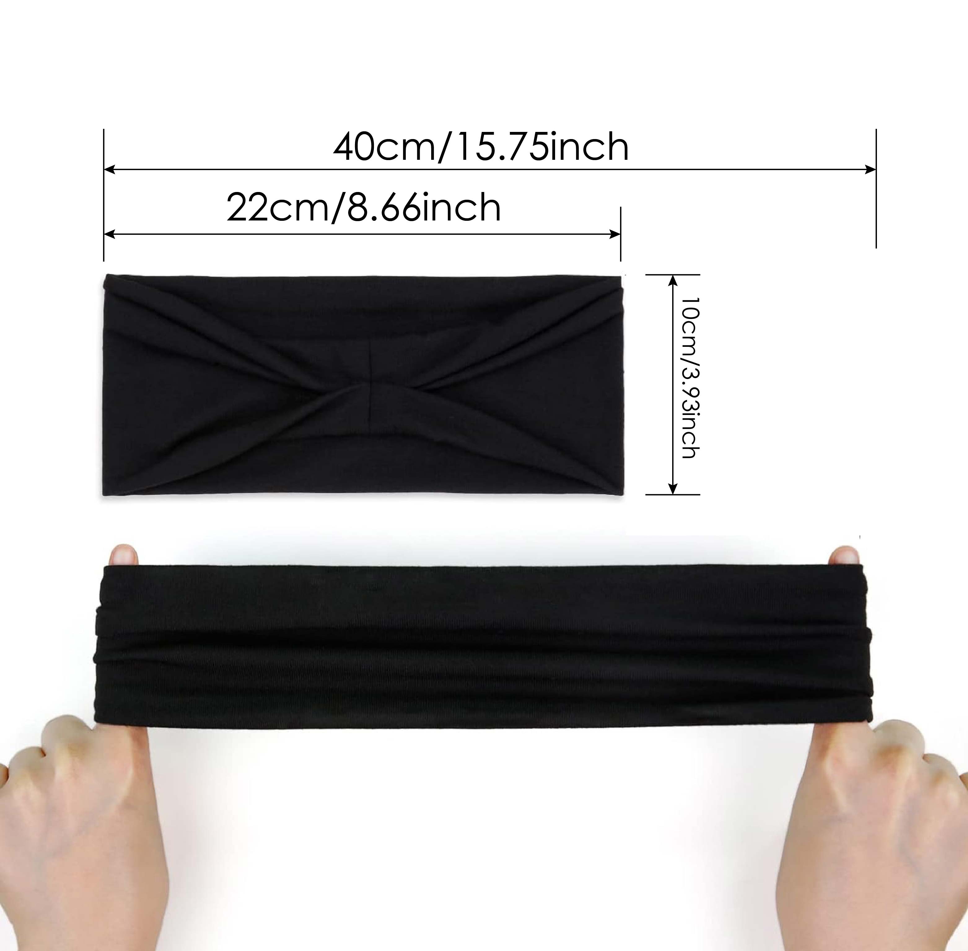 Unisex ไม่ลื่น Sweatbands กว้า - Stretch Strap Yoga บทวิจารณ์และราคา