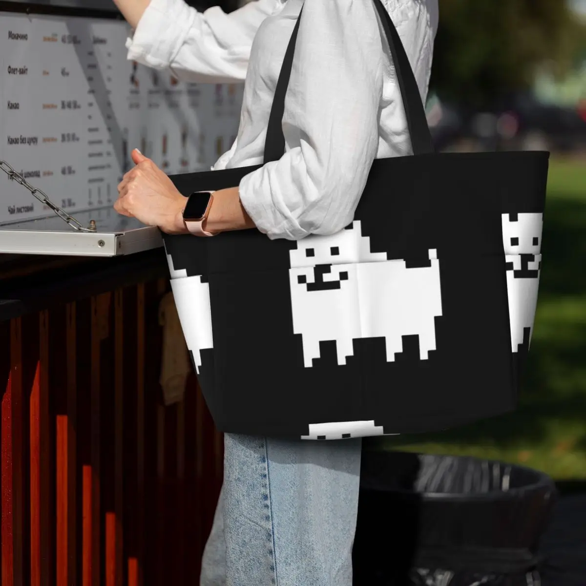 Undertale Annoying Dog Beach T - Yoga Fitness Tote บทวิจารณ์และราคา