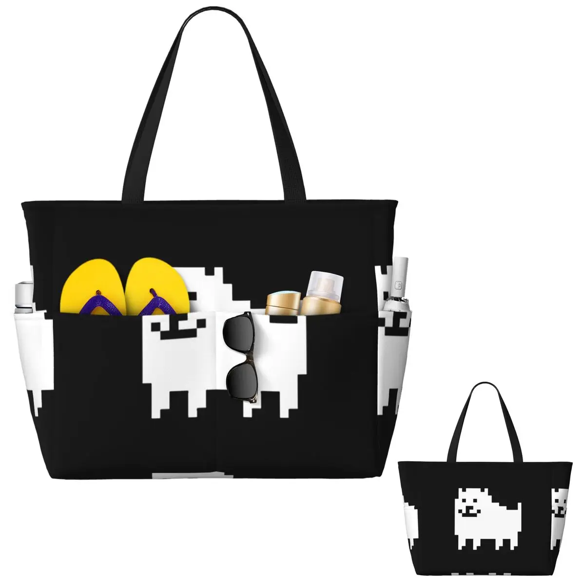 Undertale Annoying Dog Beach T - Yoga Fitness Tote บทวิจารณ์และราคา