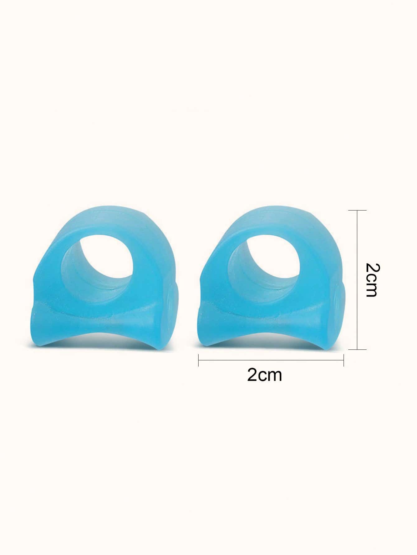 ตัวแยกนิ้วเท้าแบบเจล, ชุด 4 ชิ - Yoga Toe Separator บทวิจารณ์และราคา