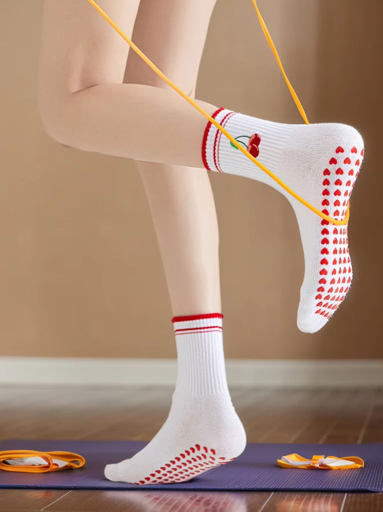 1 คู่ถุงเท้าโยคะมืออาชีพสำหรับ - Yoga In Fitness บทวิจารณ์และราคา