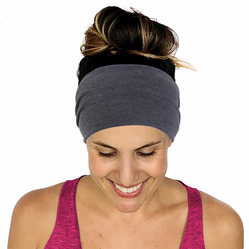 ที่คาดผมสีพื้นแบบยืดหยุ่นสำหรั - Stretch Strap Yoga บทวิจารณ์และราคา