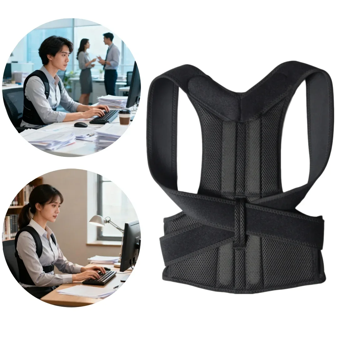ตัวช่วยปรับท่าทางหลังส่วนบน ตั - Posture Corrector Back บทวิจารณ์และราคา