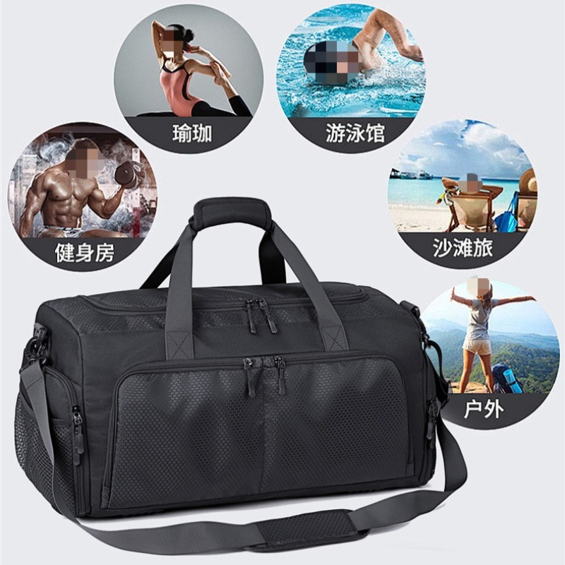กระเป๋าฟิตเนสแบบแยกส่วนเปียกแล - Yoga In Fitness บทวิจารณ์และราคา